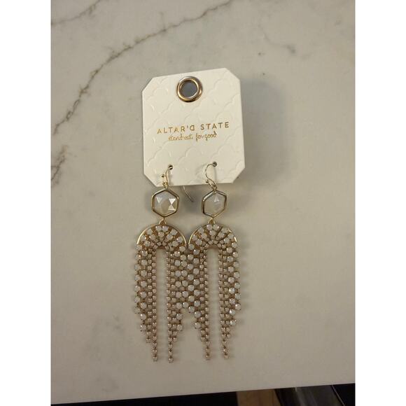 Altr'd State Jewelry - Altr'd State Earrings - Never Worn, Original Backings